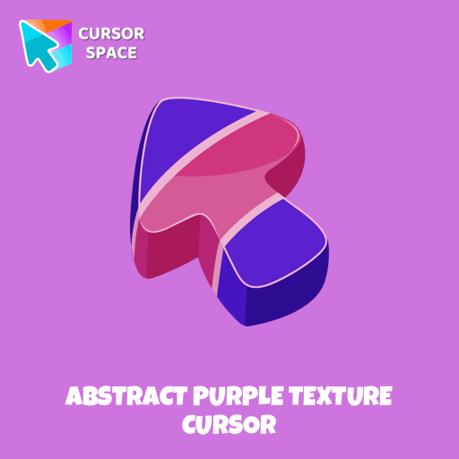 Abstract Purple Texture cursor
